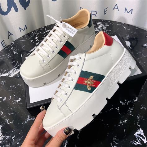 tenis gucci mujer plataforma